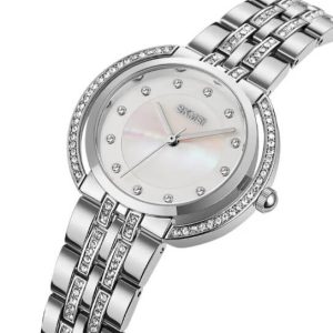 SKMEI 1979 Luxury Sliver & Gold Wrist Watches Fashion. - Image 2
