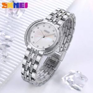 SKMEI 1979 Luxury Sliver & Gold Wrist Watches Fashion. - Image 5