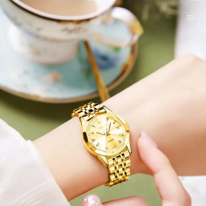 CD:O2010:OLEVS-9931 Stainless Steel Strap Retro - Image 3