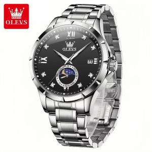 OLEVS 2956 Man’s Watch Black - Image 2