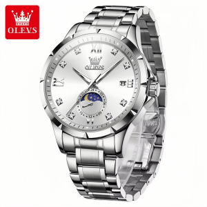 OLEVS 2956 Man’s Watch White - Image 2