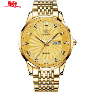 OLEVS 6630 Automatic Full Gold Mechanical Watch for Men - Image 3