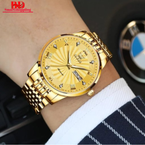OLEVS 6630 Automatic Full Gold Mechanical Watch for Men - Image 4