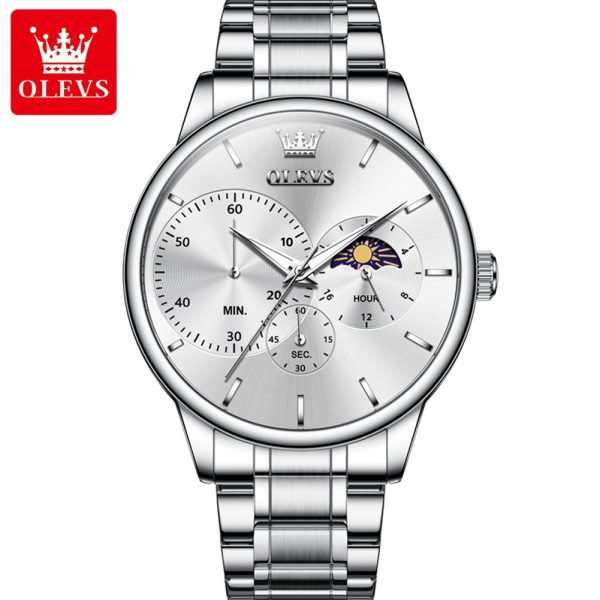 Olevs 2936 silvery white..