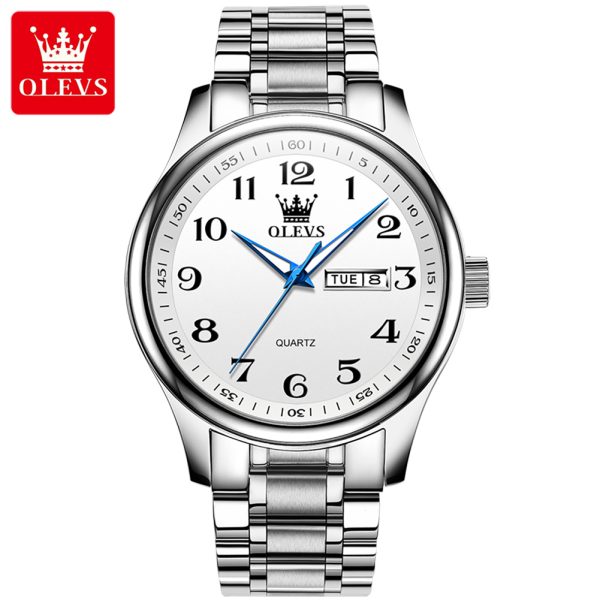 Olevs 5567 White Silver (2)