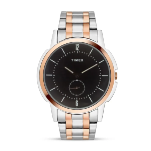 Timex Fashion Black Dial Two-tone Men's Watch | TWB2G01SMU03 - Image 1
