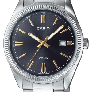 Casio Enticer MTP-1302D-1A2V Black Dial Men's Watch - Image 3
