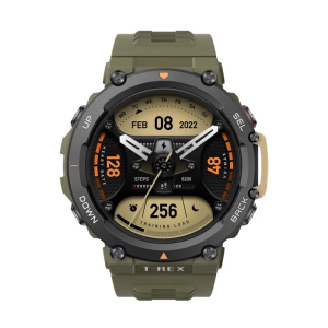 Amazfit T-Rex 2 Smartwatch – Green - Image 3