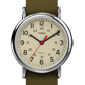Timex Weekender Cream Dial Fabric Strap Men's Watch | T2N651 - Image 3