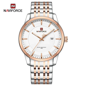 Naviforce NF9228 Two-tone Couple Watch. - Image 3