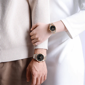 Naviforce NF9228 Two-tone Couple Watch - Image 2