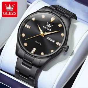 Original OLEVS 3621 Man’s Watch Full Black - Image 2
