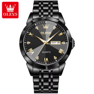 OLEVS 9931 Men Watch Full Black - Image 2