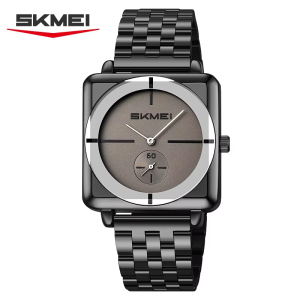 SKMEI 2413 Men’s Top Brand Quartz Watch Light Black