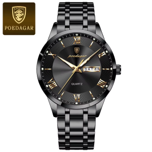 Poedagar 978 Stainless Steel Watch for Men Luminous Waterproof. - Image 2
