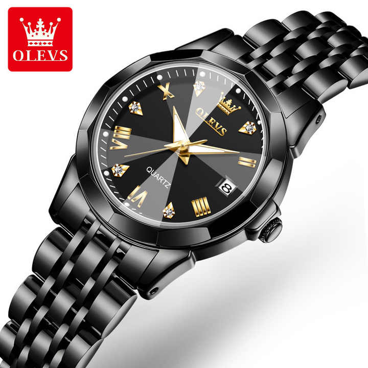 OLEVS 9931 Women Watch Full Black