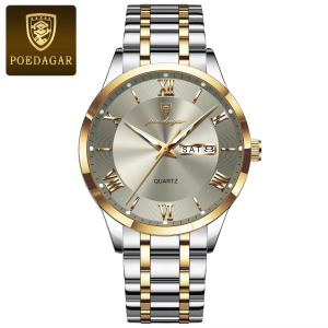 Poedagar 978 Stainless Steel Watch for Men Luminous Waterproof. - Image 4