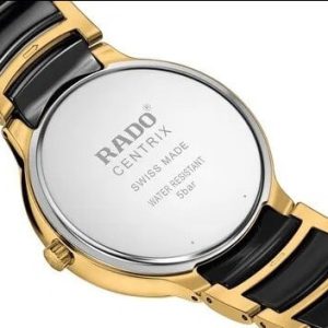 Rado Centrix Jubile Black Diamond Dial Waterproof Watch. - Image 3